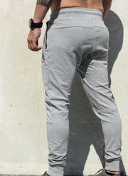 Grey track pants, with pockets