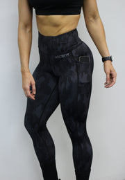 High waisted 7/8th leggings, with pockets